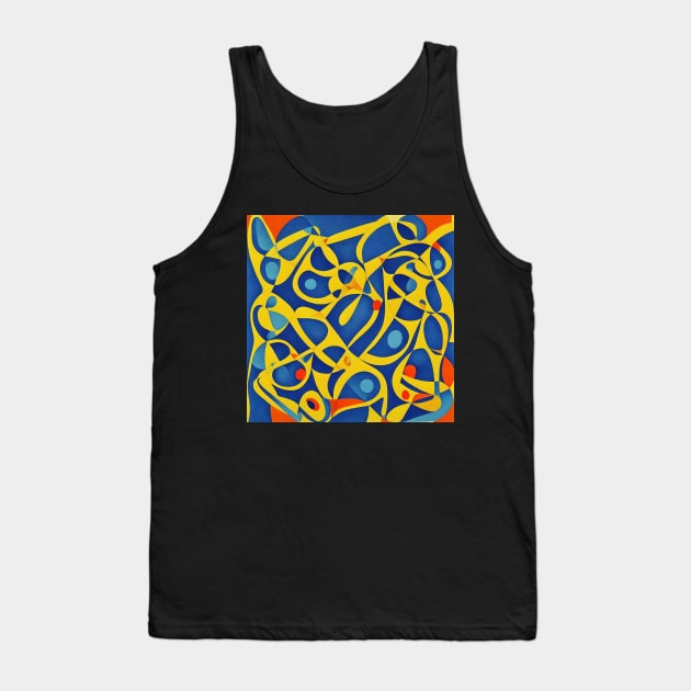 Serpentine #7 Tank Top by danrobichaud